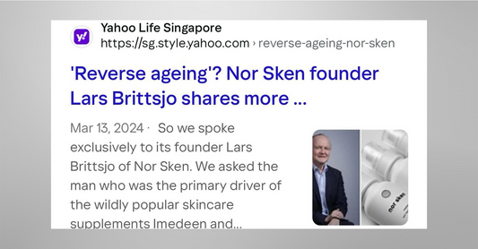 Founder of nor sken, Lars Brittsjo on the "Reverse-Ageing" Mindset